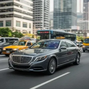 veicolo a noleggio dall'aeroporto con Mercedes Classe S